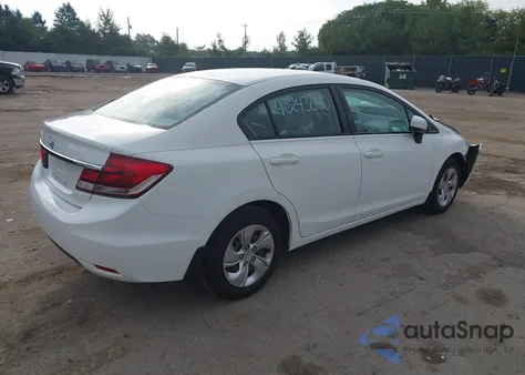 2014 Honda Civic Lx из США, поврежденный, VIN 19XFB2F58EE034222